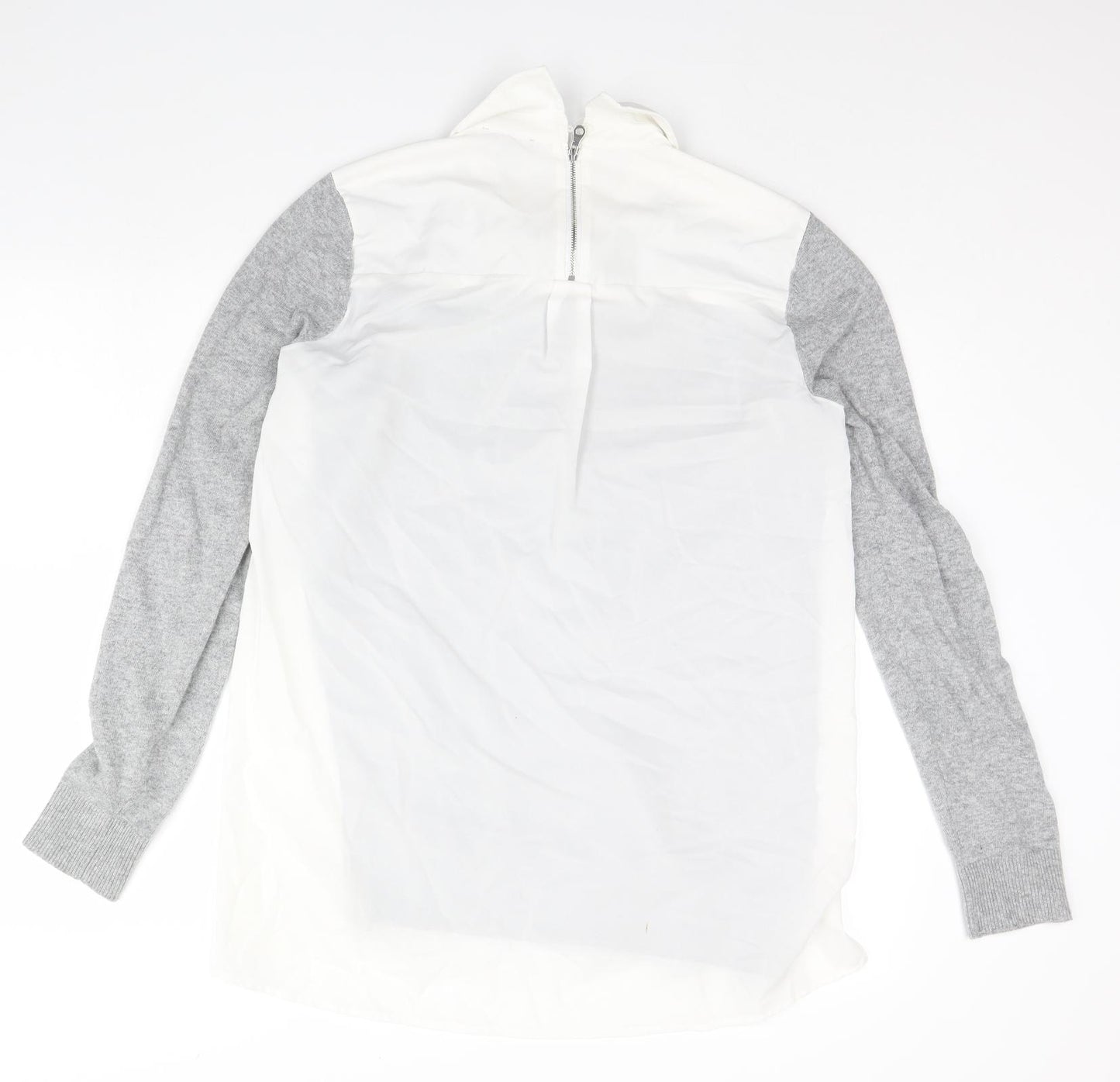 Long Tall Sally Womens Grey   Pullover Jumper Size S