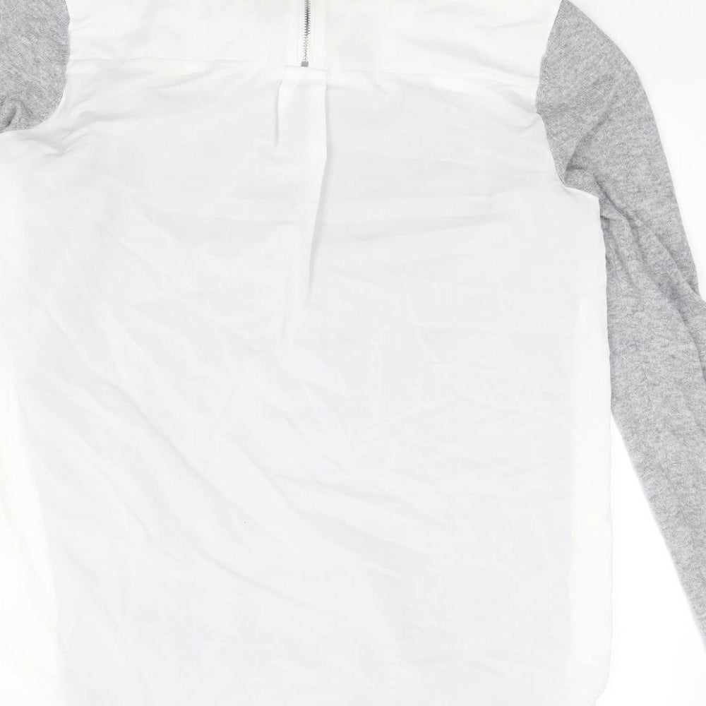 Long Tall Sally Womens Grey   Pullover Jumper Size S