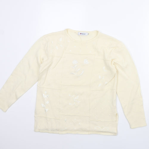Damart Womens Ivory   Pullover Jumper Size 12