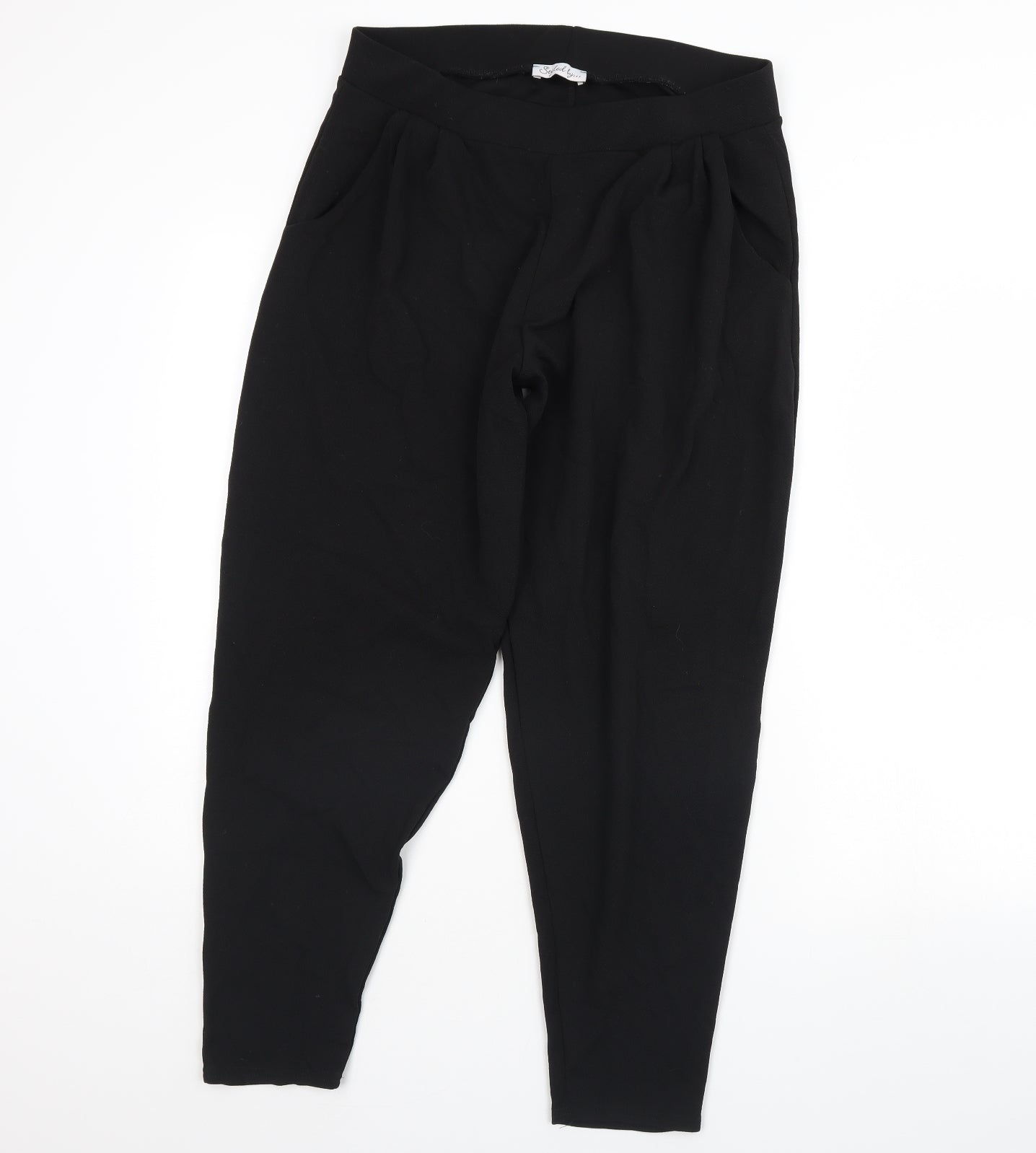 Styled By Womens Black   Trousers  Size M L30 in