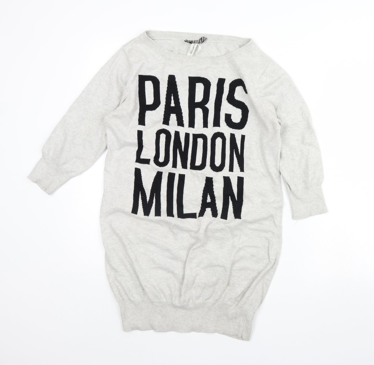 NEXT Womens Grey   Pullover Jumper Size S