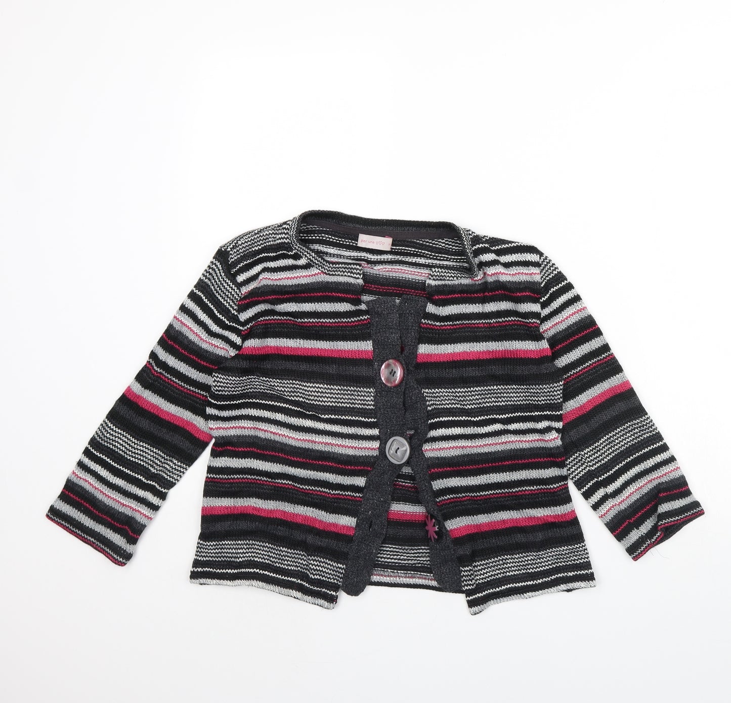 Per Una Womens Black Striped  Jacket  Size M