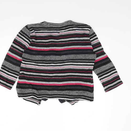 Per Una Womens Black Striped  Jacket  Size M