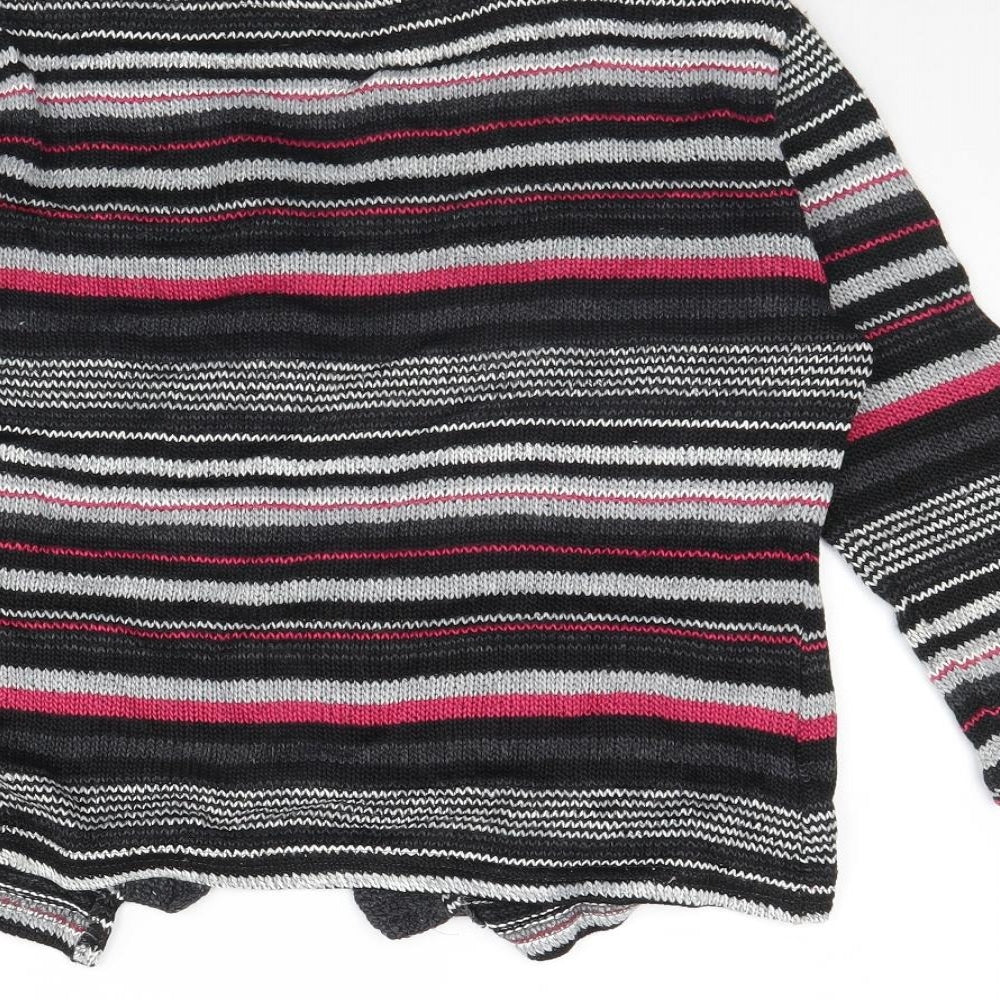 Per Una Womens Black Striped  Jacket  Size M