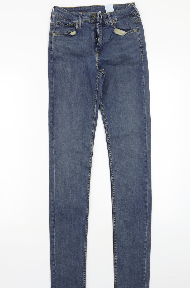 &denim Womens Blue Skinny Jeans Size 28 L34 in