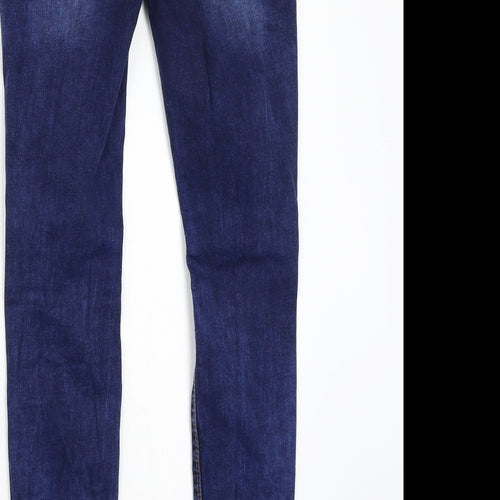 Newlook Womens Blue   Skinny Jeans Size 12 L28 in