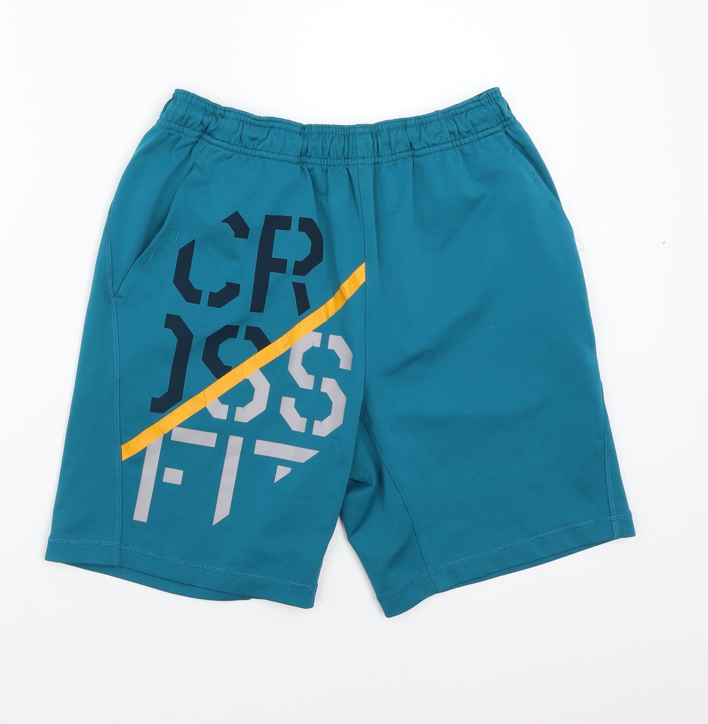 Reebok Mens Green   Sweat Shorts Size M