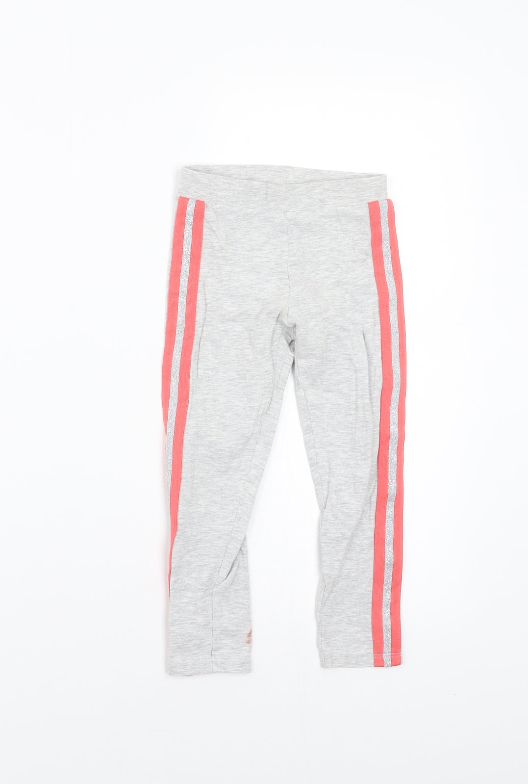 Nutmeg Girls Grey   Capri Trousers Size 4-5 Years