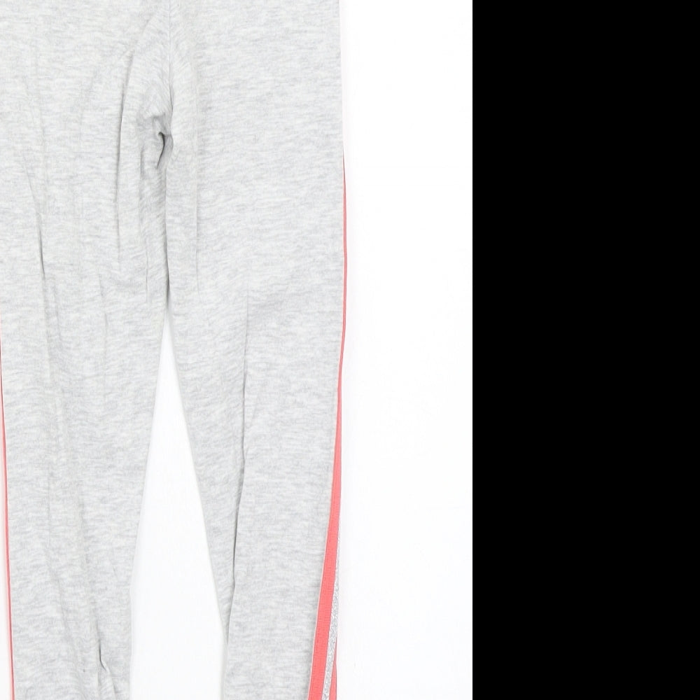 Nutmeg Girls Grey   Capri Trousers Size 4-5 Years