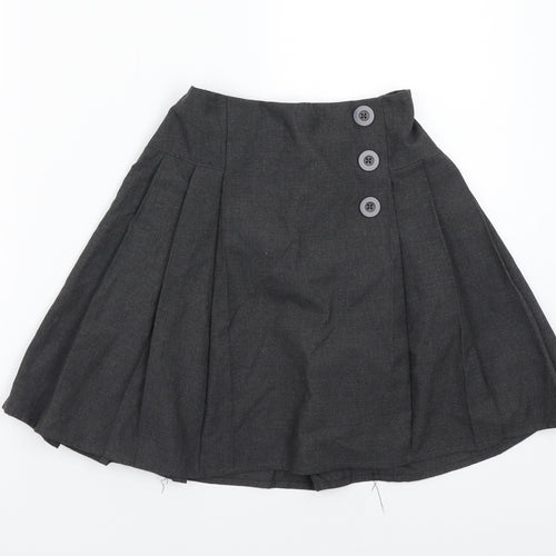 George Girls Grey   A-Line Skirt Size 10-11 Years