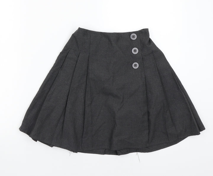 George Girls Grey   A-Line Skirt Size 10-11 Years