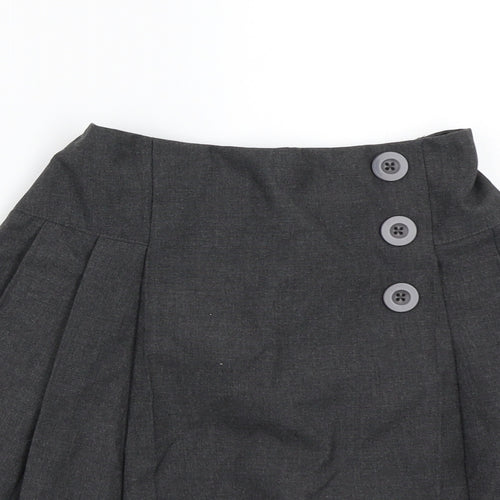 George Girls Grey   A-Line Skirt Size 10-11 Years