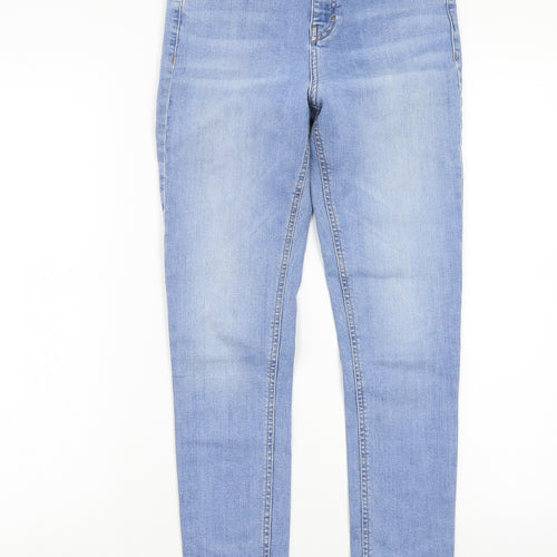 Topshop Womens Blue   Skinny Jeans Size 28 L32 in