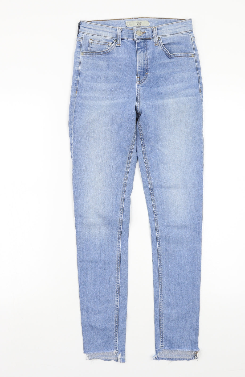 Topshop Womens Blue   Skinny Jeans Size 28 L32 in