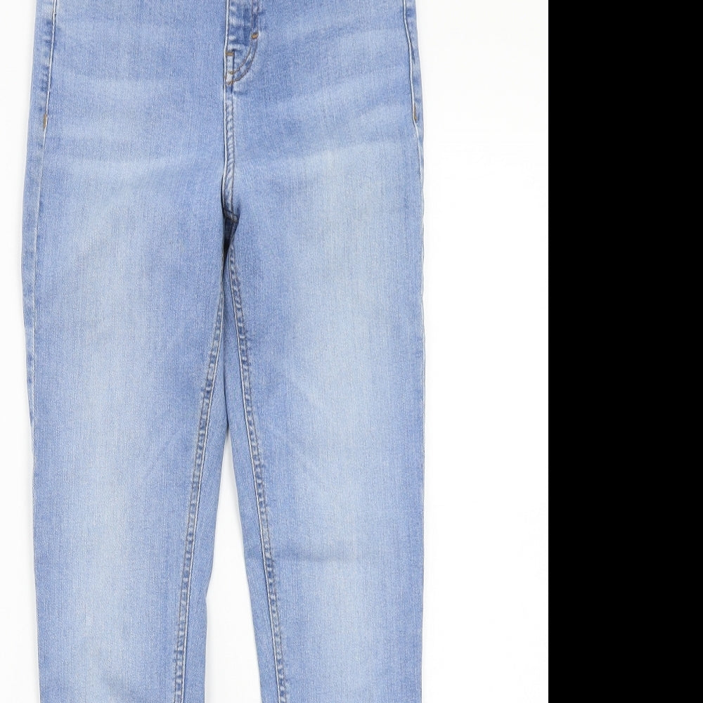 Topshop Womens Blue   Skinny Jeans Size 28 L32 in