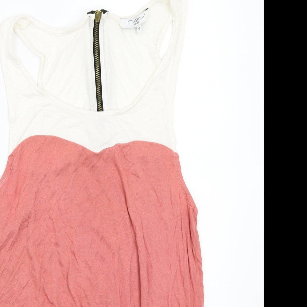 Newlook Womens Pink   Basic T-Shirt Size 16