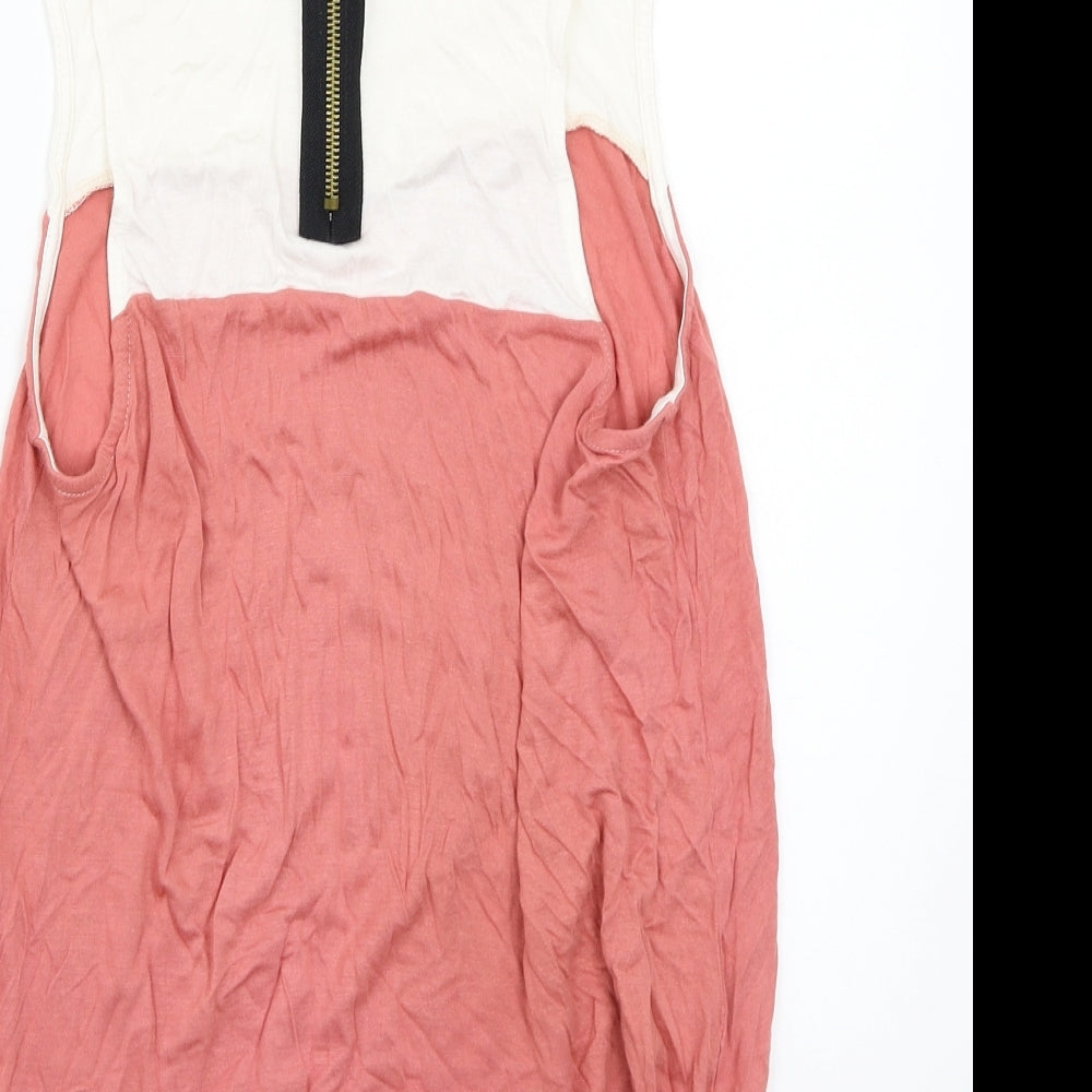 Newlook Womens Pink   Basic T-Shirt Size 16