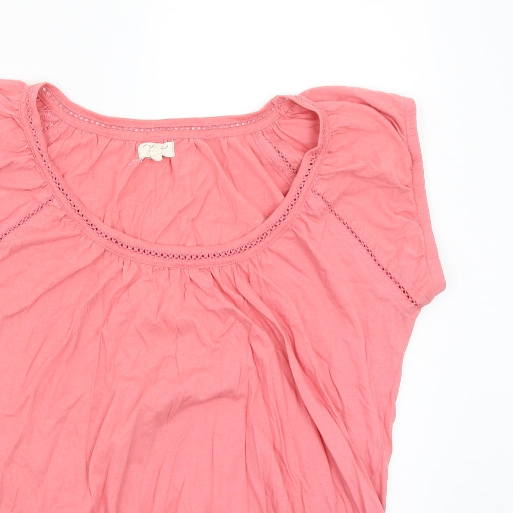Newlook Womens Pink   Basic T-Shirt Size 16