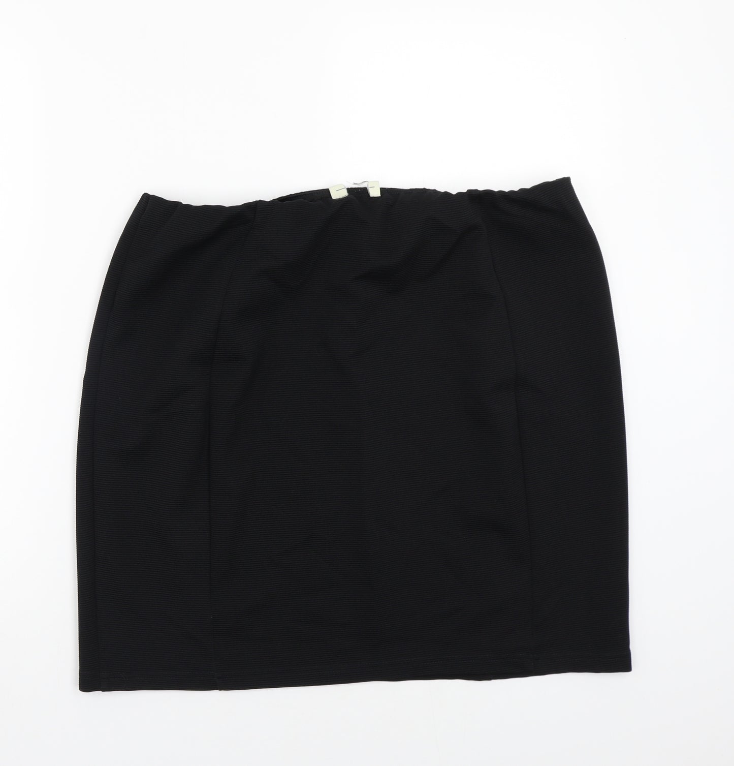 Papaya Womens Black   A-Line Skirt Size 18