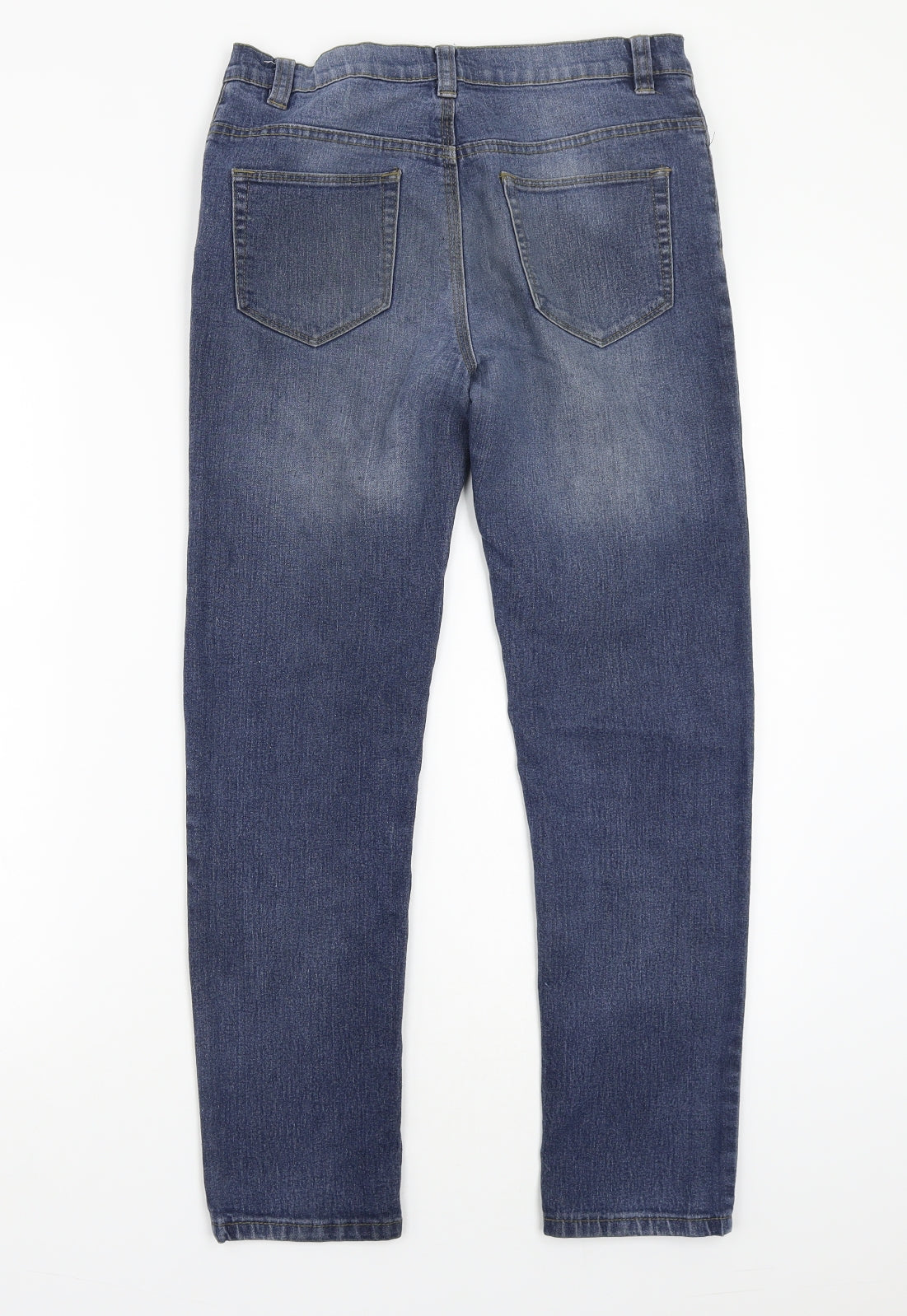 Denim & Co. Boys Blue   Straight Jeans Size 13-14 Years