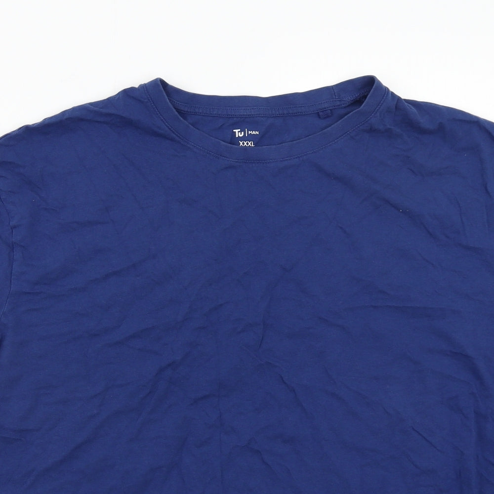 TU Mens Blue    T-Shirt Size 3XL