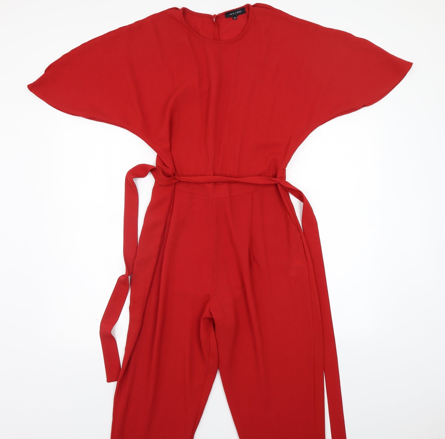 Newlook Womens Red   Jumpsuit One-Piece Size 12