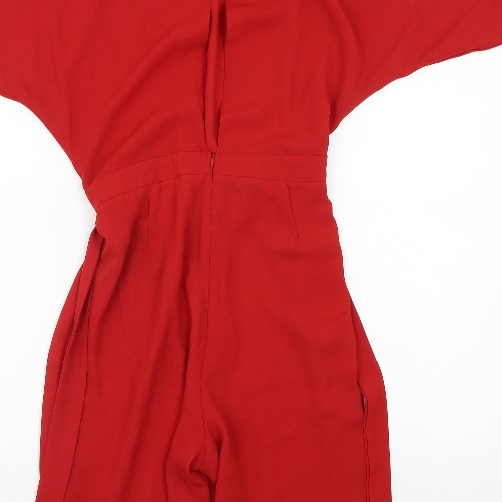 Newlook Womens Red   Jumpsuit One-Piece Size 12