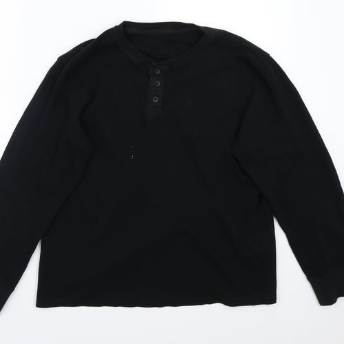 George Mens Black   Pullover Jumper Size S