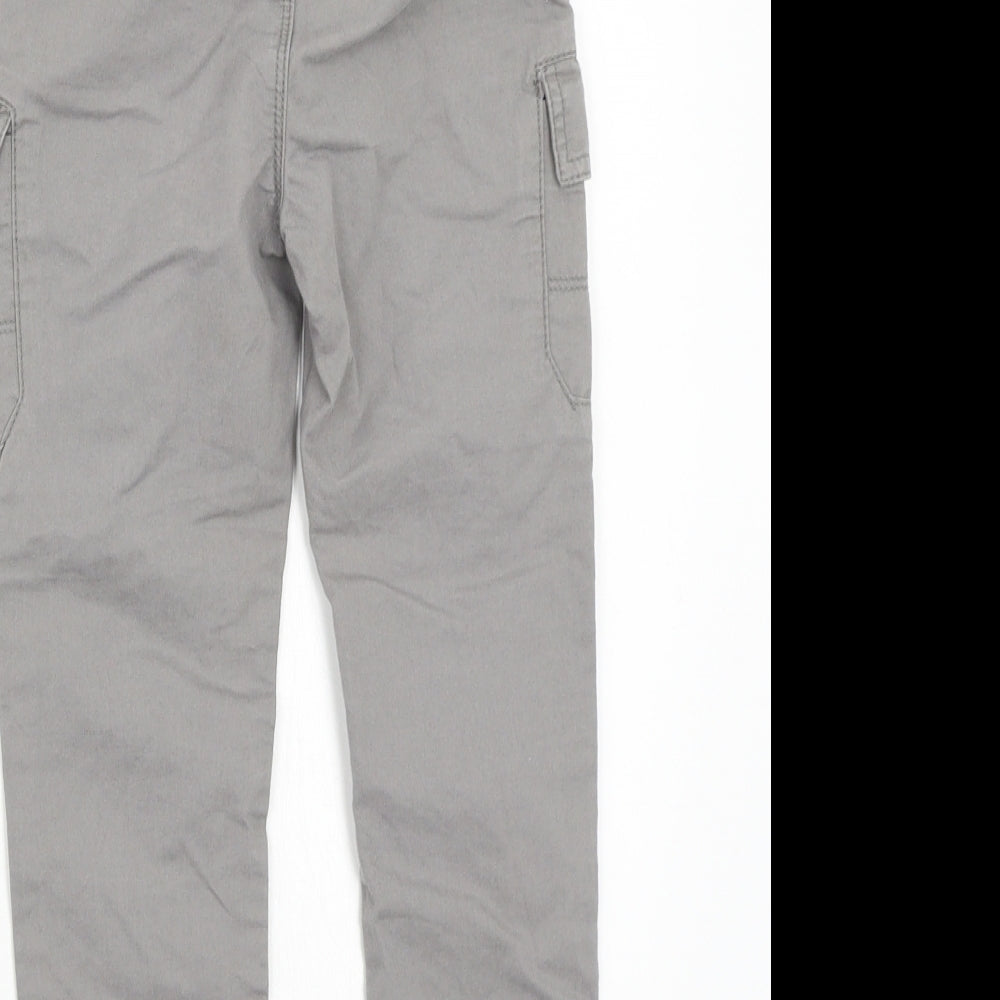 TU Boys Grey   Cargo Trousers Size 3-4 Years