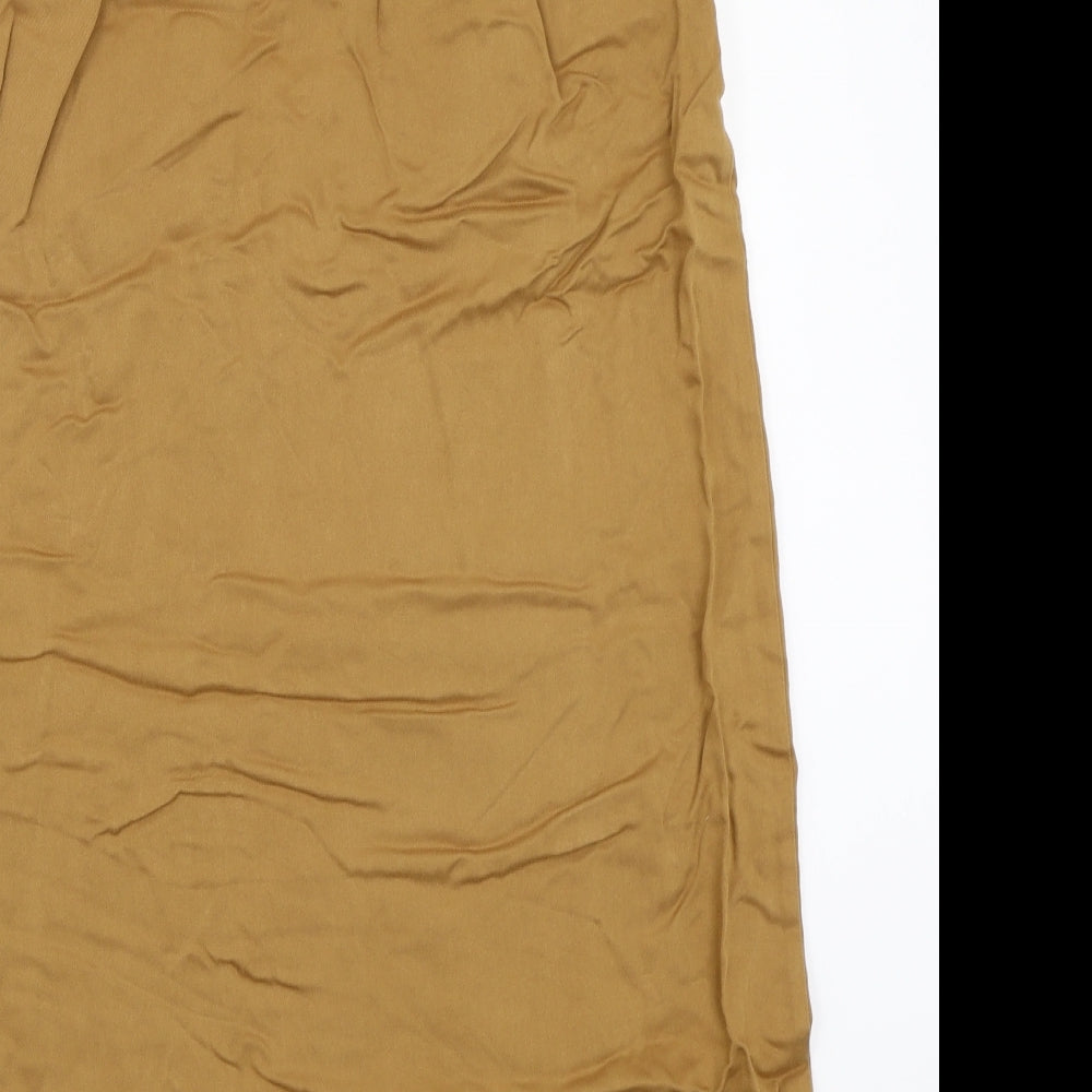 Primark Womens Brown   A-Line Skirt Size 12