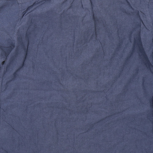 Primark Mens Blue    Button-Up Size M