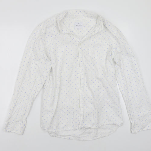 Peter Werth Mens     Button-Up Size XL
