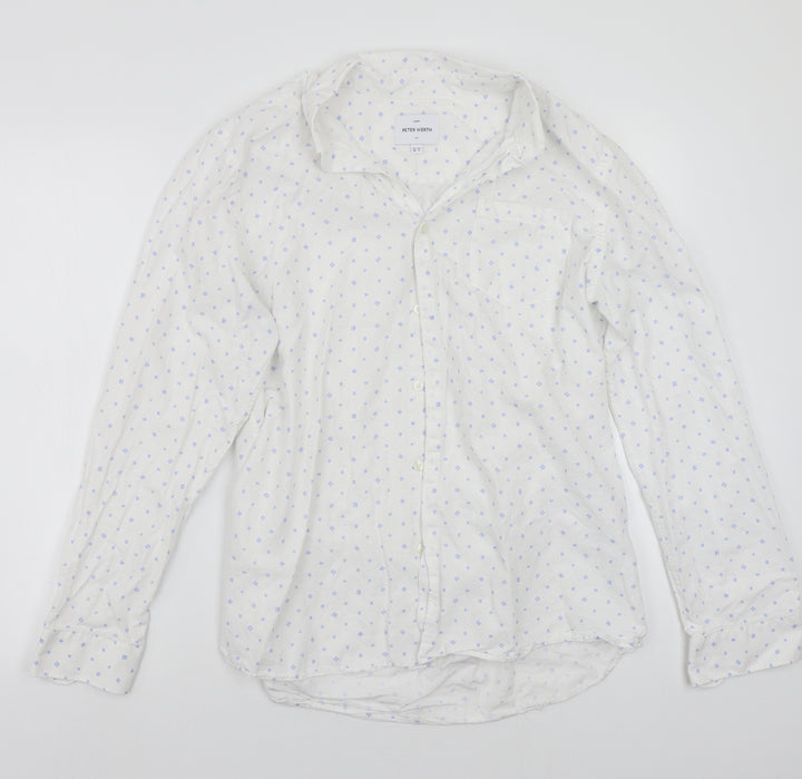 Peter Werth Mens Button-Up Size XL