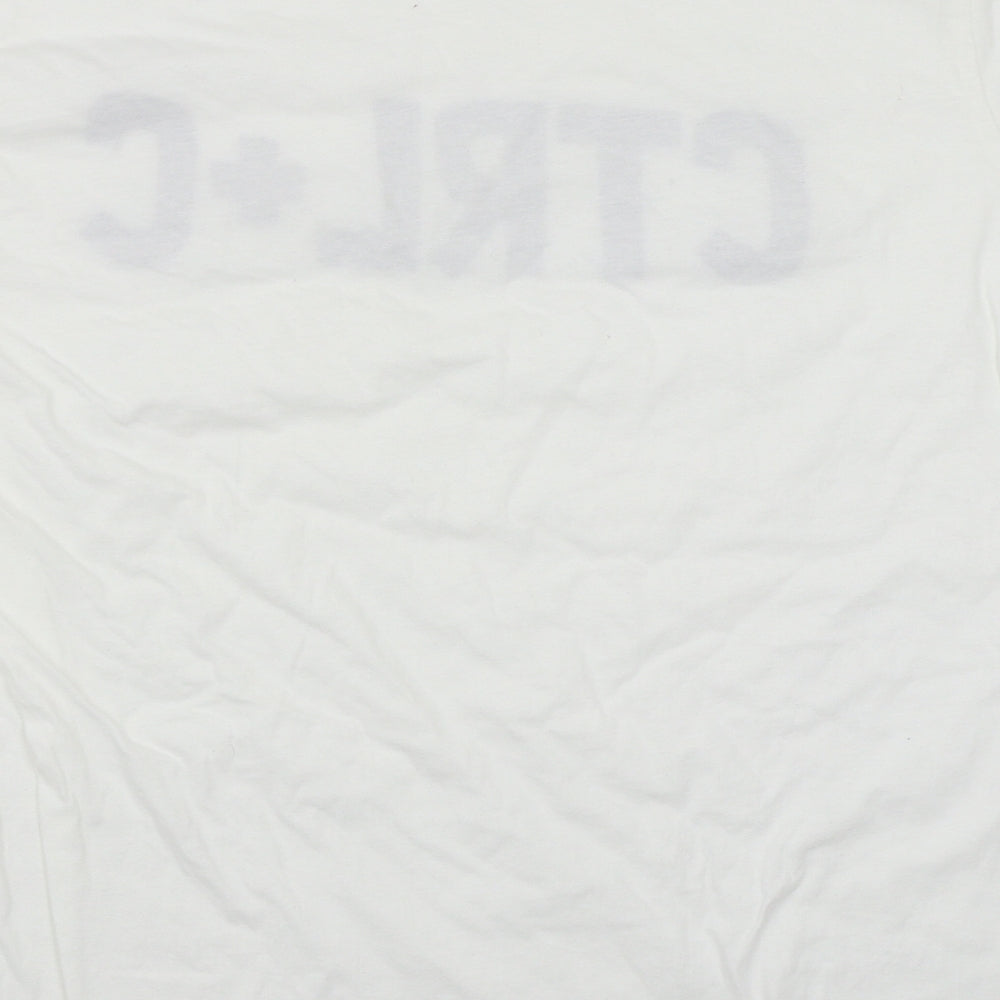 Gildan Mens White    T-Shirt Size XL