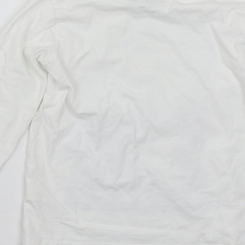 SOUL & GLORY Boys White   Pullover Jumper Size 4-5 Years