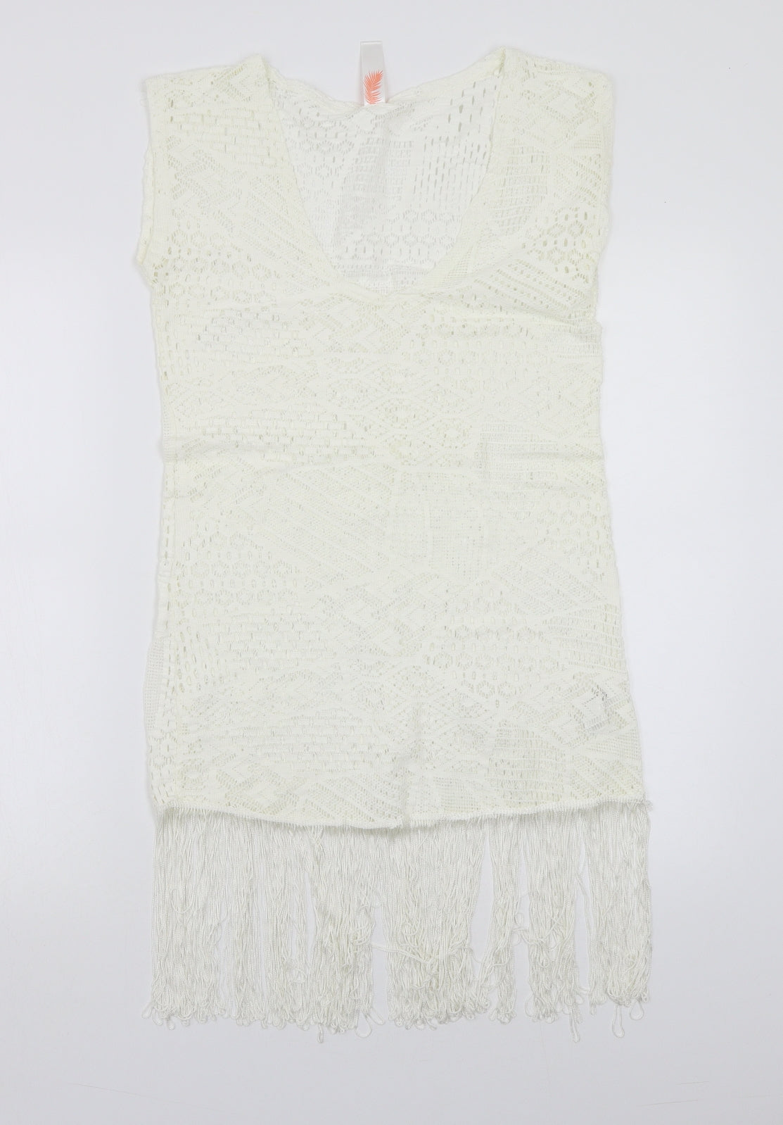 Ocean club Womens Ivory   Basic T-Shirt Size 12