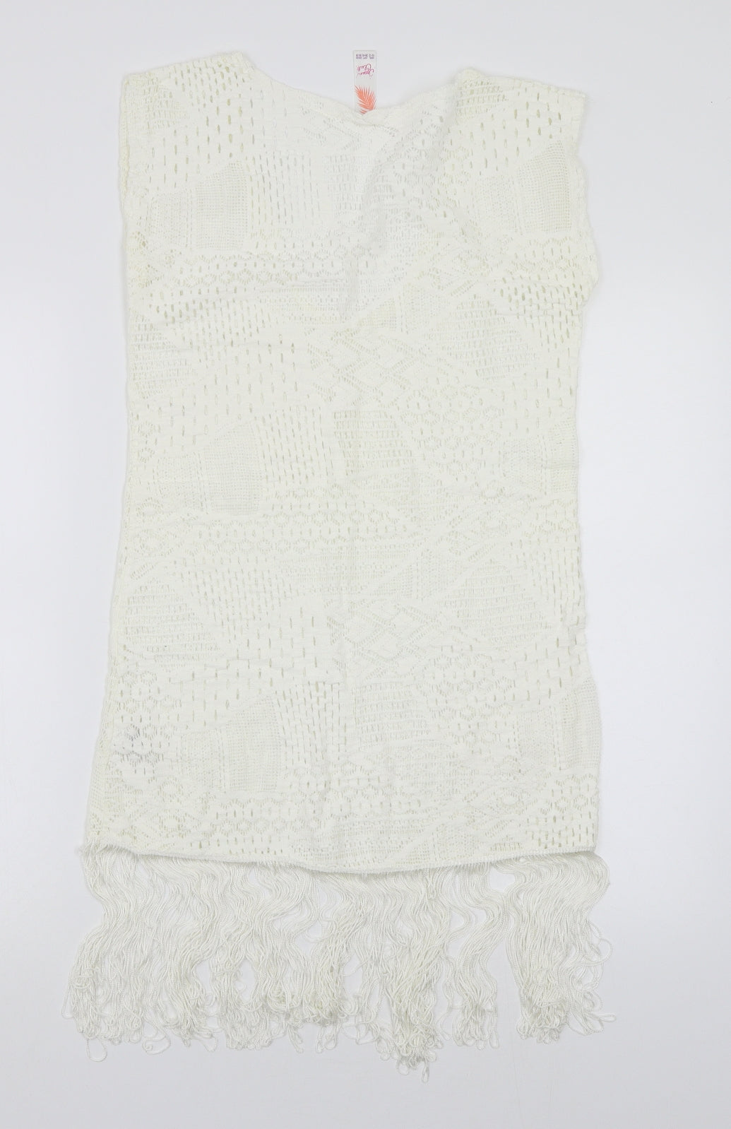 Ocean club Womens Ivory   Basic T-Shirt Size 12