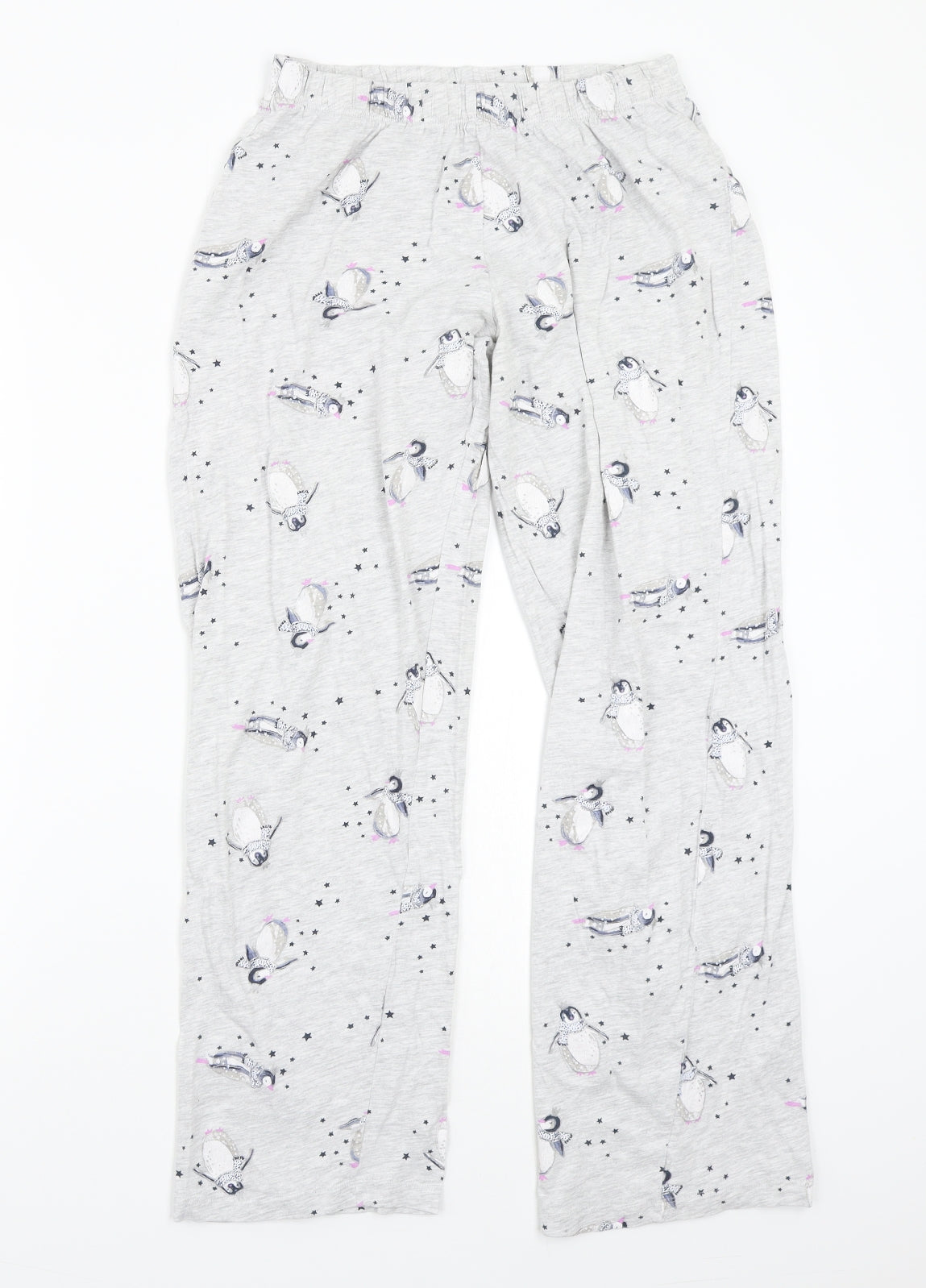 F&F Womens Grey    Pyjama Pants Size 10