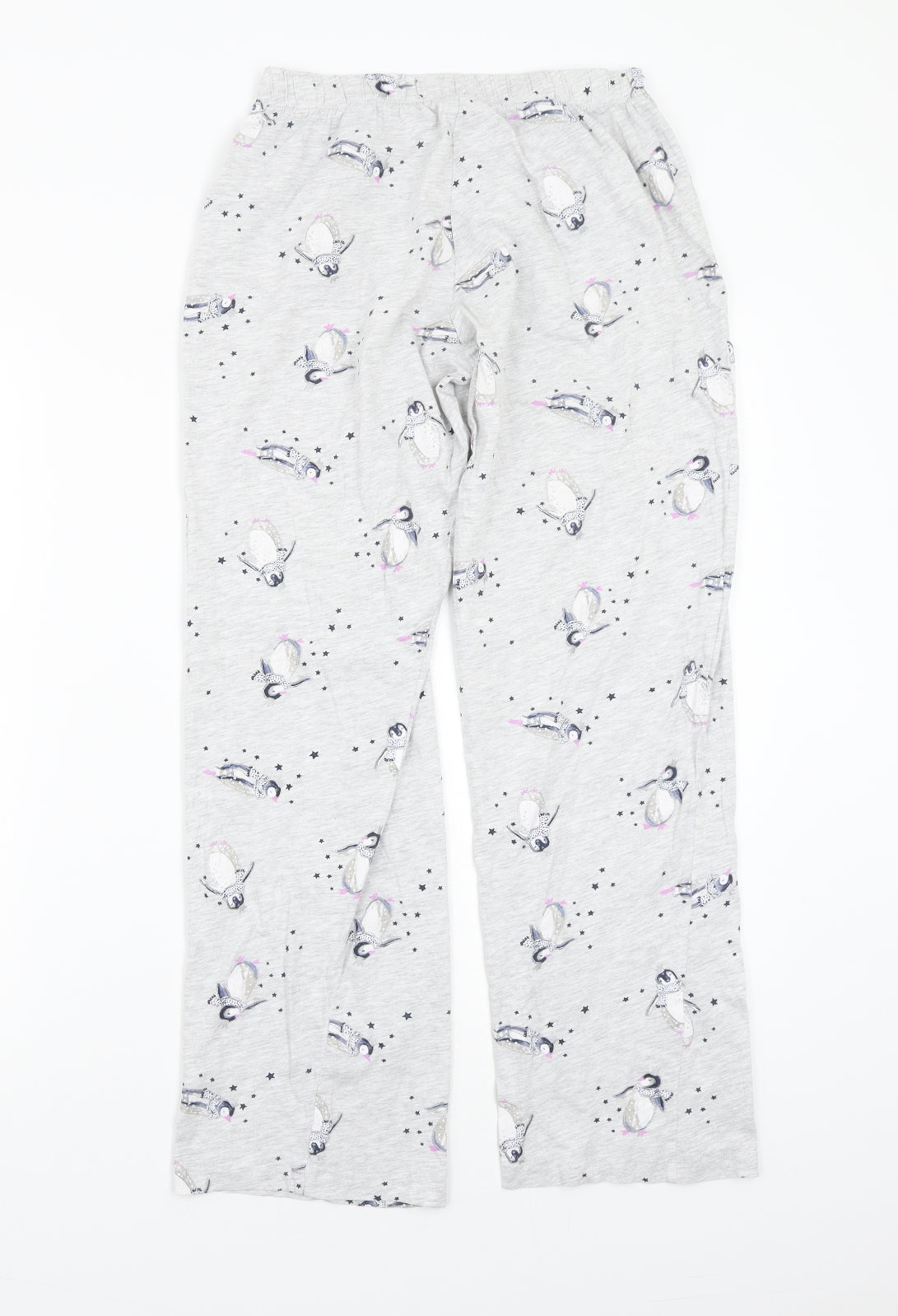 F&F Womens Grey    Pyjama Pants Size 10