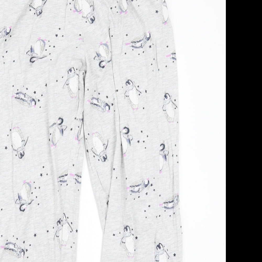 F&F Womens Grey    Pyjama Pants Size 10
