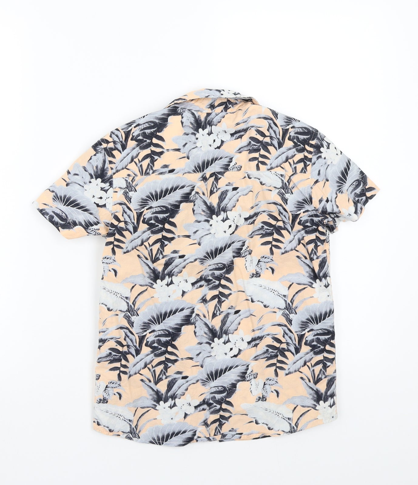 George Boys Pink Floral  Basic Button-Up Size 8-9 Years