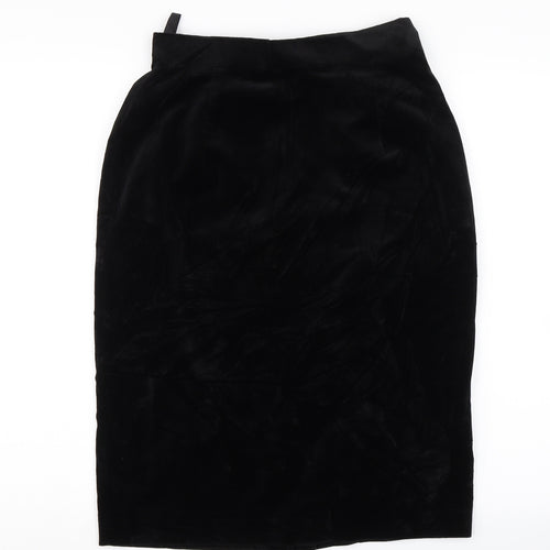 Opera Womens Black   Straight & Pencil Skirt Size 12