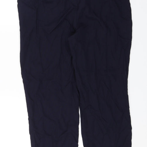 Berkertex Womens Blue   Dress Pants Trousers Size 16 L23 in