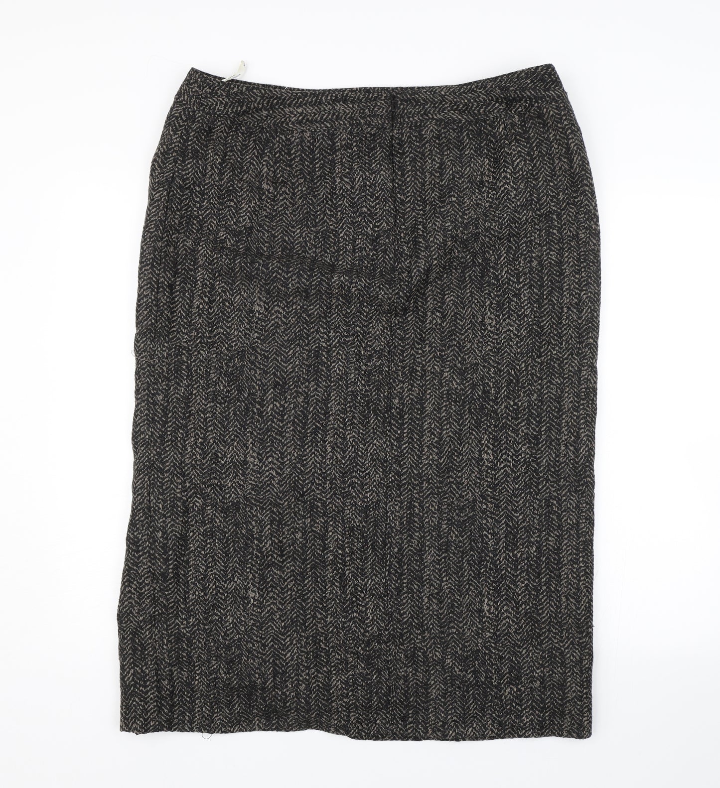 Viyella Womens Black   Straight & Pencil Skirt Size 16