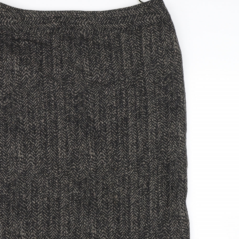 Viyella Womens Black   Straight & Pencil Skirt Size 16