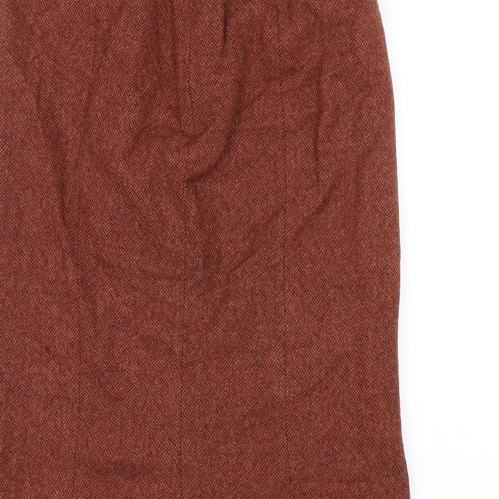 Minuet Womens Brown   Trumpet Skirt Size 12