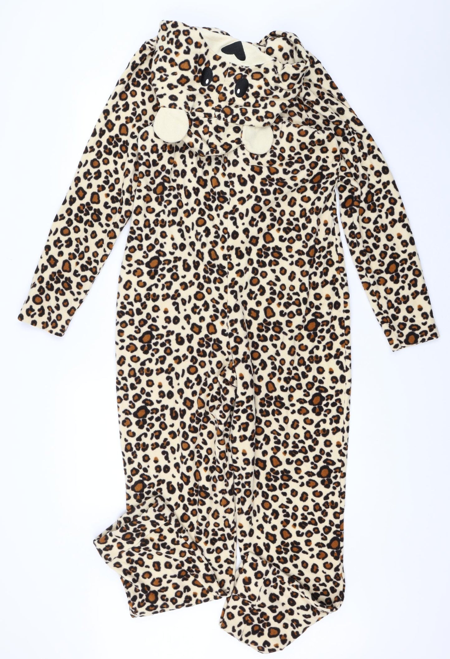 M&S Womens Brown Animal Print  Top One Piece Size 10