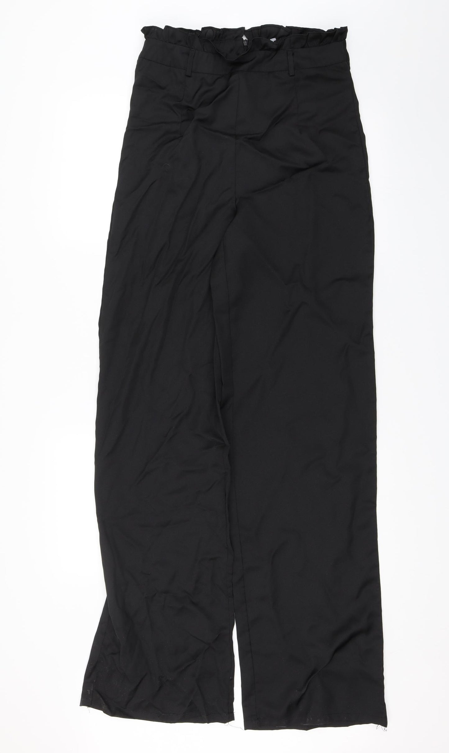 Boohoo Womens Black   Trousers  Size 12 L33 in