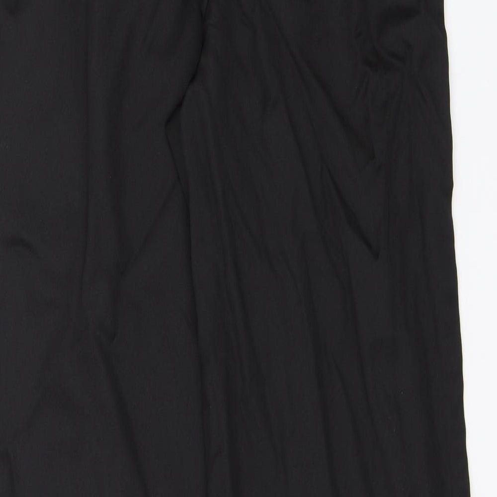 Boohoo Womens Black   Trousers  Size 12 L33 in