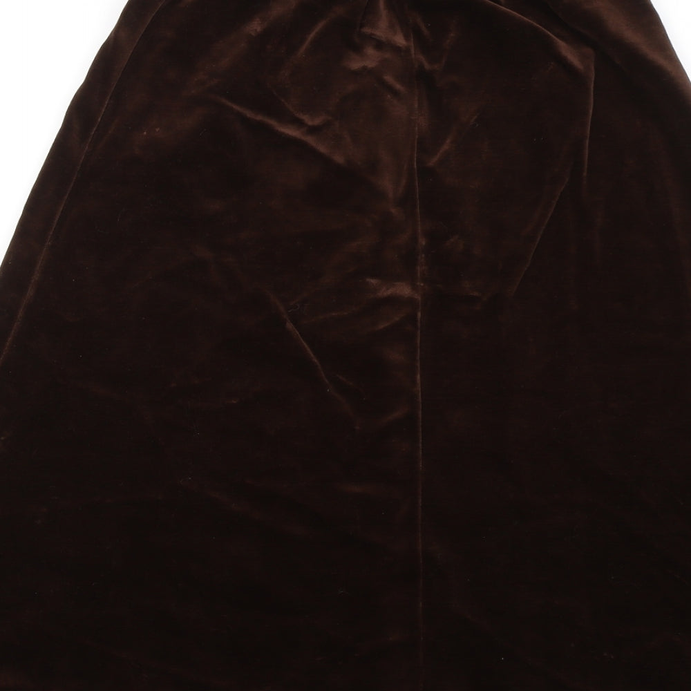 Butte Knit Womens Brown   Swing Skirt Size 14